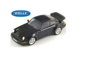 Porsche  - black - 1:18 - Welly - 18026bk - welly18026bk | The Diecast Company