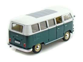 Volkswagen  - 1962 green/white - 1:24 - Welly - 22095gn - welly22095gn | The Diecast Company