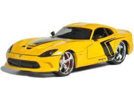 Dodge  - 2013 yellow/black - 1:24 - Maisto - 31363y - mai31363y | The Diecast Company