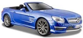 Mercedes Benz  - 2012 blue - 1:24 - Maisto - 31503b - mai31503b | The Diecast Company