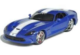 Dodge  - 2013 blue/white - 1:24 - Maisto - 31363b - mai31363b | The Diecast Company