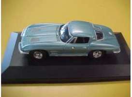 Chevrolet  - 1963 silverblue - 1:43 - Magazine Models - magAPsting | The Diecast Company