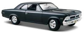 Chevrolet  - 1966 black - 1:24 - Maisto - 31960bk - mai31960bk | The Diecast Company