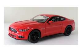 Ford  - Mustang 2015 red - 1:18 - Maisto - 31197r - mai31197r | The Diecast Company