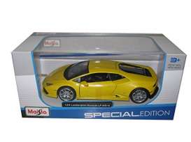 Lamborghini  - Huracan 2014 yellow - 1:24 - Maisto - 31509y - mai31509y | The Diecast Company