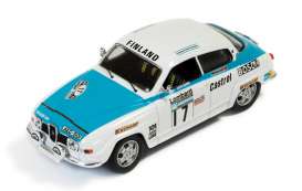 Saab  - 1974 white/light blue - 1:43 - IXO Models - rac233 - ixrac233 | The Diecast Company