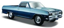 Chevrolet  - 1965 blue - 1:24 - Maisto - 31977b - mai31977b | The Diecast Company