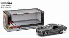 Shelby  - GT500 *Eleanor* 1967 grey/black - 1:24 - GreenLight - 18220 - gl18220 | The Diecast Company