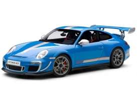 Porsche  - 2012 blue - 1:18 - Bburago - 11036b - bura11036b | The Diecast Company