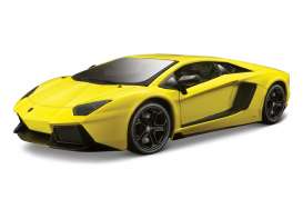 Lamborghini  - Aventador yellow - 1:24 - Maisto - 31362y - mai31362y | The Diecast Company