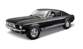 Ford  - Mustang GTA Fastback 1967 black - 1:18 - Maisto - 31166bk - mai31166bk | The Diecast Company