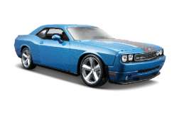 Dodge  - Challenger SRT8 2008 blue - 1:24 - Maisto - 31280b - mai31280b | The Diecast Company