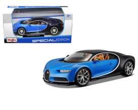 Bugatti  - 2015 blue/black - 1:24 - Maisto - 31514b - mai31514b | The Diecast Company