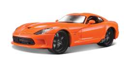 Dodge  - 2013 orange - 1:24 - Maisto - 31363o - mai31363o | The Diecast Company