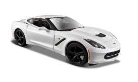 Chevrolet Corvette - 2014 white - 1:24 - Maisto - 31505w - mai31505w | The Diecast Company