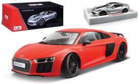 Audi  - R8 2017 red - 1:18 - Maisto - 38135r - mai38135r | The Diecast Company