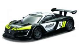 Renault  - black/white/yellow - 1:43 - Bburago - 38021bk - bura38021bk | The Diecast Company