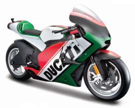 Ducati  - green/white - 1:6 - Maisto - 32226gn - mai32226gn | The Diecast Company