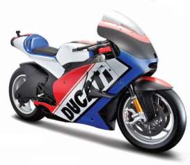 Ducati  - blue/white - 1:6 - Maisto - 32226b - mai32226b | The Diecast Company