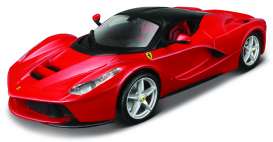 Ferrari  - Laferrari red/black - 1:24 - Maisto - 39129r - mai39129r | The Diecast Company