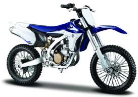 Yamaha  - YZ450F blue/white - 1:12 - Maisto - 39195 - mai39195 | The Diecast Company