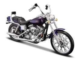 Harley Davidson  - 2001 purple - 1:18 - Maisto - 15967p - mai15967p | The Diecast Company