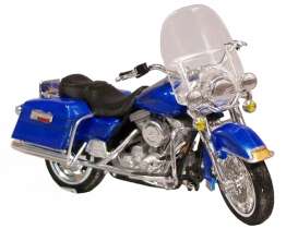 Harley Davidson  - 1997 blue - 1:18 - Maisto - 04176 - mai04176 | The Diecast Company