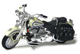 Harley Davidson  - 1997 white/blue - 1:18 - Maisto - 04171 - mai04171 | The Diecast Company