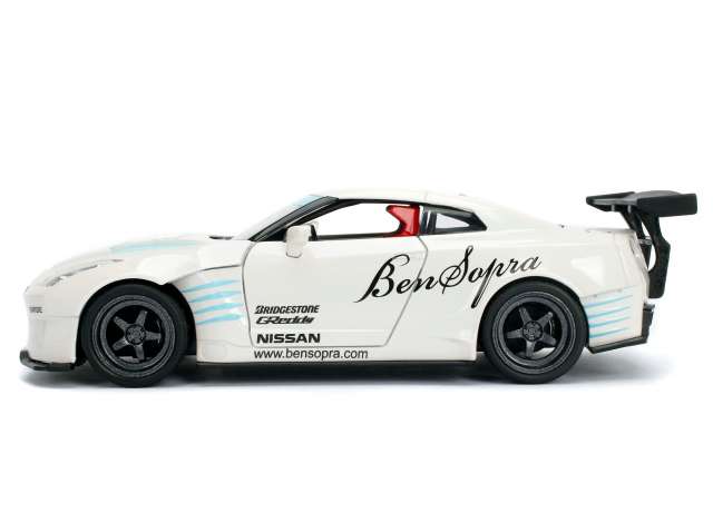 Jada 1 24 Scale カー 98569 - JDM Tuners 2009 日産 GT-R R35 Ben