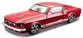 Ford  - Mustang GT 1967 red - 1:43 - Bburago - 30215R - bura30215R | The Diecast Company