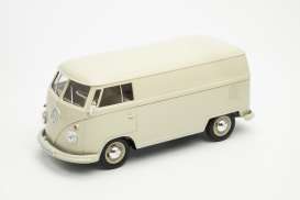 Volkswagen  - T1 Panel Van 1962 cream - 1:24 - Welly - 22095PV - welly22095PVcr | The Diecast Company