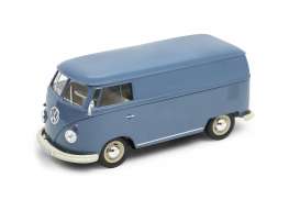Volkswagen  - T1 van 1962 blue - 1:24 - Welly - 22095PV - welly22095PVb | The Diecast Company