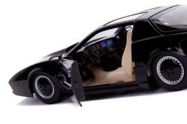 Pontiac  - Firebird *Knightrider KITT* 1982 black - 1:24 - Jada Toys - 30086 - jada253255000 | The Diecast Company