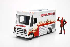 Deadpool  - Food Truck 2016 white - 1:24 - Jada Toys - 99730 - jada253225000 | The Diecast Company