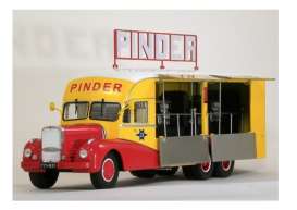 Pinder Circus Bernard - Electrical Truck yellow/red - 1:43 - Magazine Models - PinC01 - magPinC01 | The Diecast Company