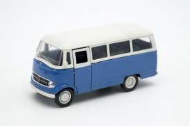 Mercedes Benz  - blue/white - 1:34 - Welly - 43755WVbw - welly43755WVbw | The Diecast Company