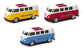 Volkswagen  - T1 Bus 1962 various - 1:64 - Welly - 52221AM - welly52221AM | The Diecast Company