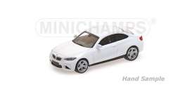 BMW  - M2 2016 white - 1:87 - Minichamps - 870027004 - mc870027004 | The Diecast Company