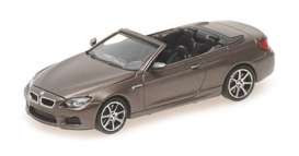 BMW  - M6 2015 grey - 1:87 - Minichamps - 870027331 - mc870027331 | The Diecast Company