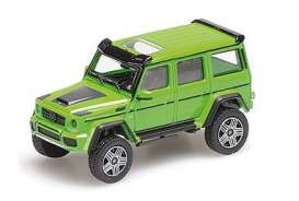 Brabus Mercedes Benz - 4x4² 2016 green - 1:87 - Minichamps - 870037202 - mc870037202 | The Diecast Company