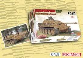 Military Vehicles  - Jagdpanther  - 1:35 - Dragon - 6758 - dra6758 | The Diecast Company