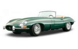 Jaguar  - E Type Cabrio 1961 green - 1:18 - Bburago - 12046gn - bura12046gn | The Diecast Company