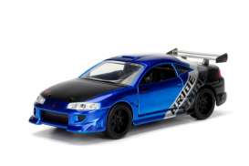 Mitsubishi  - Eclipse 1995 blue/black/silver - 1:32 - Jada Toys - 99126b - jada99126b | The Diecast Company