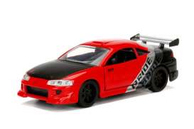 Mitsubishi  - Eclipse 1995 red/black/silver - 1:32 - Jada Toys - 99129 - jada99129r | The Diecast Company