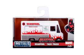 Deadpool  - Taco Food Truck 2017 white/red - 1:32 - Jada Toys - 99800 - jada99800 | The Diecast Company