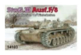 Military Vehicles  - StuG.III Ausf.F/8  - 1:144 - Dragon - 14103 - dra14103 | The Diecast Company