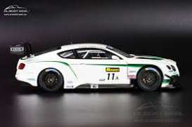 Bentley  - GT3 white - 1:43 - Almost Real - ALM430308 - ALM430308 | The Diecast Company