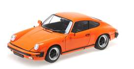 Porsche  - 911 Carrera 1983 orange - 1:18 - Minichamps - 100063025 - mc100063025 | The Diecast Company