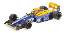 Tyrrell  - Ford 018 1989 yellow/blue - 1:18 - Minichamps - 110890004 - mc110890004 | The Diecast Company