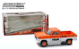 Ford  - F-100 1967 orange/white - 1:24 - GreenLight - 85042 - gl85042 | The Diecast Company